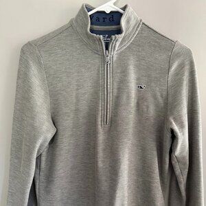 Vineyard Vines Saltwater Boys Quarter 1/4 Zip Pullover Sz Medium 12-14